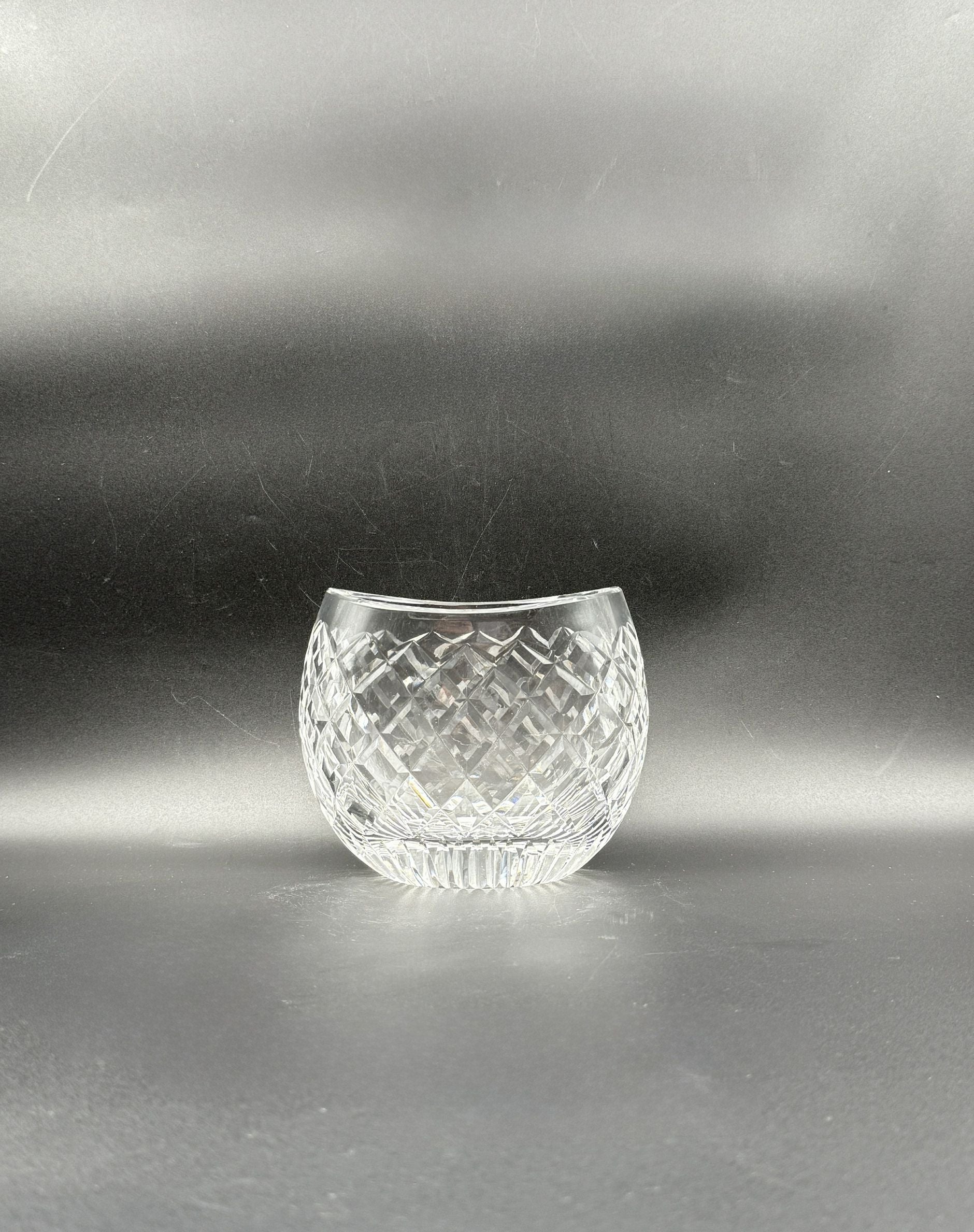 Waterford Crystal Ellipse Oval Vase – Handcrafted in Ireland