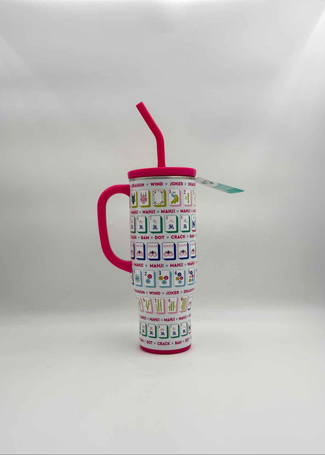 Mahjong Mega Mug 30oz Insulated Water Bottle Cup Stainless Tumbler