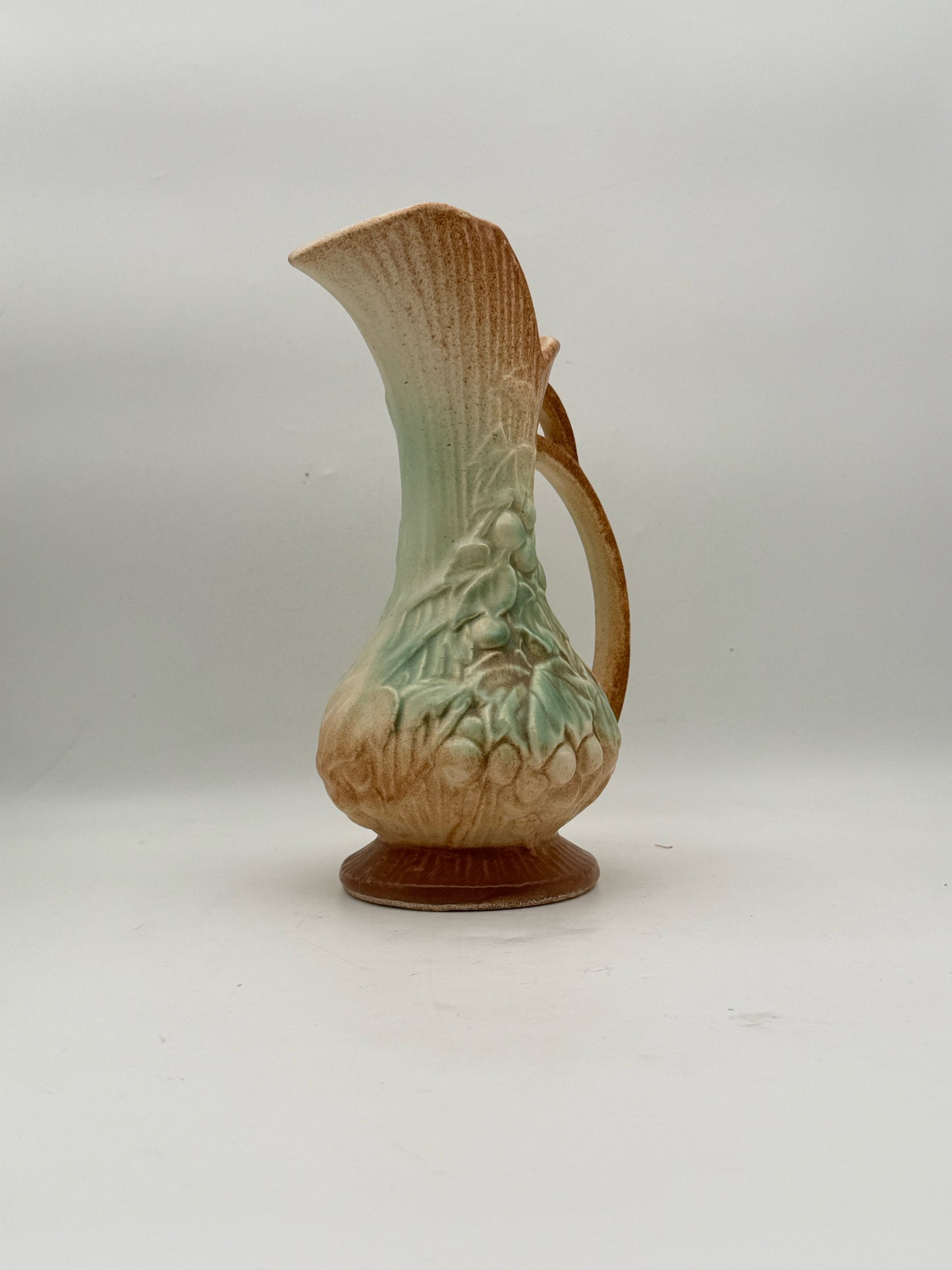 McCoy Pottery Vintage Grapevine Pitcher