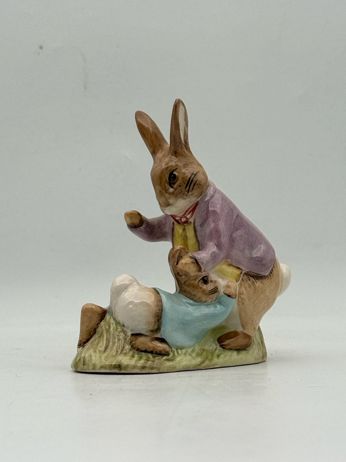 Beswick Beatrix Potter "Mr Benjamin Bunny And Peter Rabbit" Figurine
