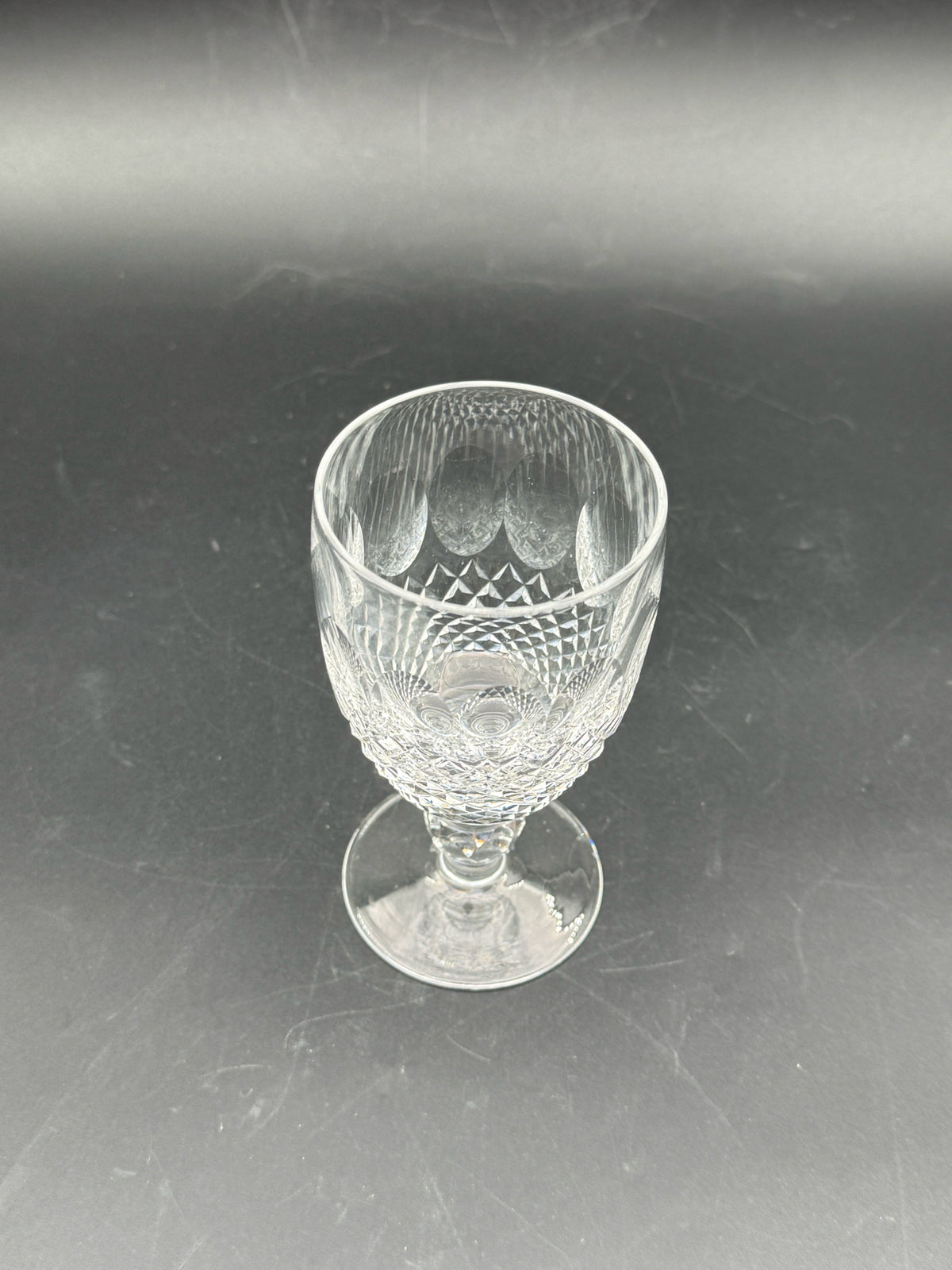 Waterford Colleen Short Stem Crystal Wine Glasses- Set Of 6