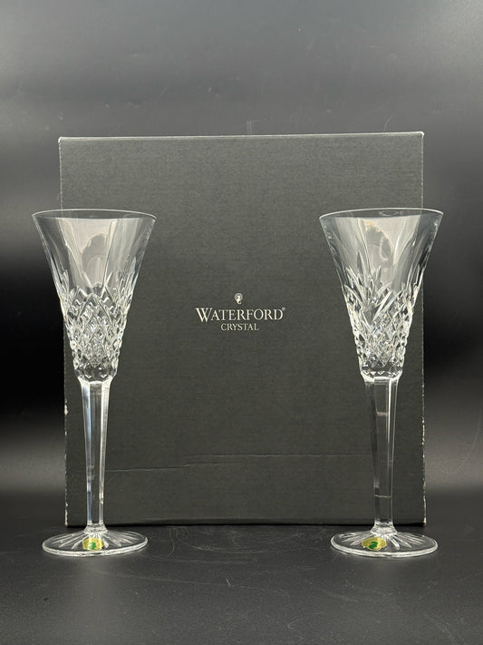 Waterford "Ciara" Toasting Flutes With Box